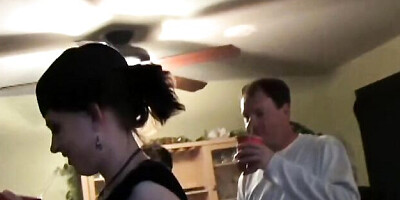 Dancing clip with pin-up hustler from LMAO GFs