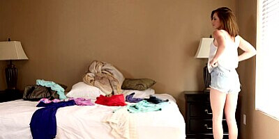 Hot Lesbian Fuck With Petite Brunette Emma Stoned and Roommate Dakota Skye - S10:E8