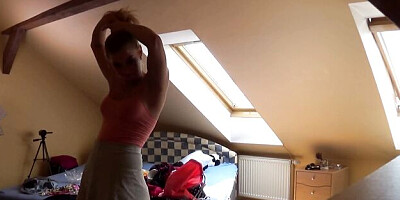 Babe scene with vivid Chrissy from Leons TV