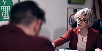 Cougar teacher Dee Williams gets gangbanged in a classroom by her male students