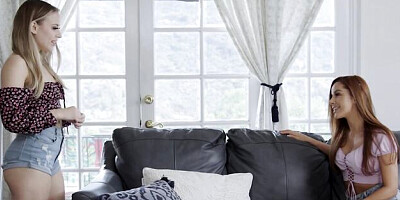 Watch noble Vanna Bardot and Anna Claire Clouds's sex