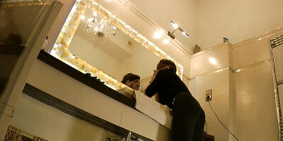 Red head video with pin-up lover from Leons TV