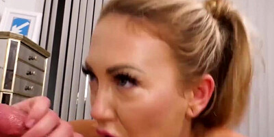 Step-Sister Sucks like a Pornstar! - BlowPass