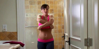 Full-bosomed cougar Lisa Ann is hammered by a horny neighbor