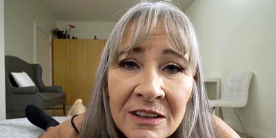 Dirty grandma Leilani Lei is fucking in this POV-style video