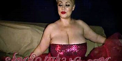 BBW in a Pink Tutu live cam show