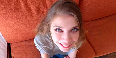 Step Brother Cum Twice With His New Step Sister
