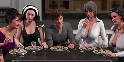 Realistic 3D sex game shows some horny MILFs in HC action