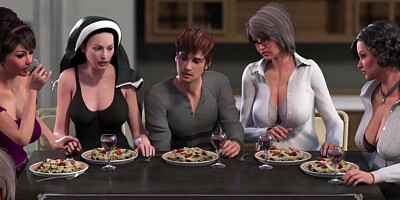 Realistic 3D Sex Game Shows Several Horny MILF's in HC Action