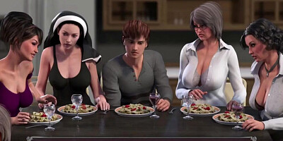 Realistic 3D sex game shows some horny MILFs in HC action