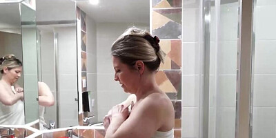 Big Tits French Mature Milf Enjoys