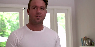 Slutty cougar Ivy Lebelle seduces plumber Chad White in the kitchen