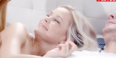 Anny Aurora & Lola Myluv Get Together And Decide To Share One Big Fat Cock In Romantic Threesome - WHITEBOXXX