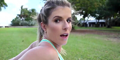 PureMature MILF Cory Chase fuck and facial after run in the park