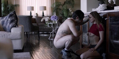 Naughty Teen Laney Grey Gets Pussy Pounded By Her Eager Step Dad