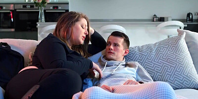 Blonde MILF bombshell is having sex with daughter's new boyfriend