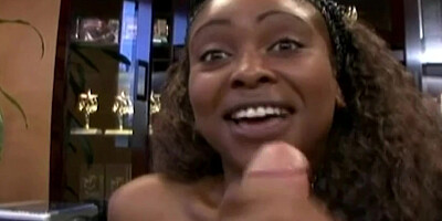 No girl can draw cum from a big white cock as skillfully as Lala Alexis