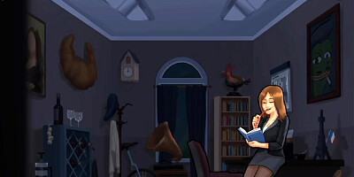 Summertime saga landlady keeps showing her huge boobs - gameplay part 22