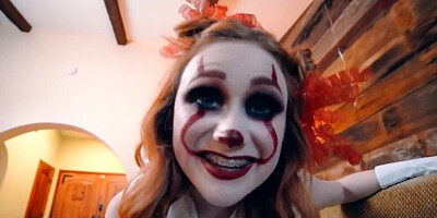 Step Siblings Caught - If your stepsister dressed as a clown, would you fuck her? - S18:E9