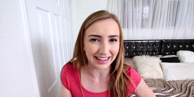 Cute stepsis takes advantage of her bro's dong