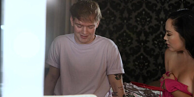 Kristina Rose moves her bubble butt up and down riding cock