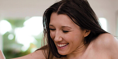 GIRLSWAY - MILF Babysitter Lauren Phillips Wants Teen Neighbors Lily Larimar & Maya Woulfe's Pussies