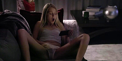 BLACKED first Big Black Cock for Blonde Scarlet Sage