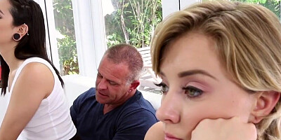 Teen Fucks Stepdad For Father's Day (1080p) - Malina Mars
