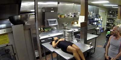 Brilliant beauty appears in the big kitchen but not for cooking