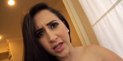 Romantic masturbation of young sexy wife turns guy on