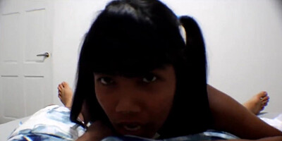 HD Sexy School Thai Girl Heather Deep and Geting Throat Fuck and Throatpie
