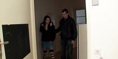 Sell not german teen step-sister to get money for anal fuck