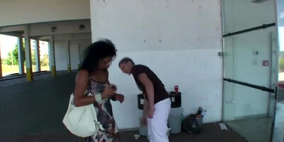 Mature Lady Picked Up And Fucked In An Abandoned Building