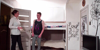 TUTOR4K. Teacher is fucked by depraved guy who needs no education but fucking