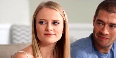 Big ass busty blonde craves a big cock buried up her hungry booty