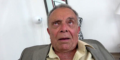 Pregnant Maid watching Family Fuck