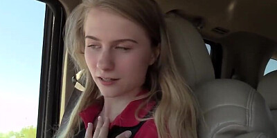 Barely legal teen girl was lured into a fake casting and hard fucking