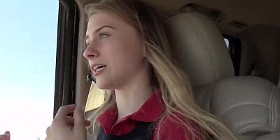 Barely legal teen girl was lured into a fake casting and hard fucking