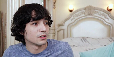 Brunette mommy lets her teen stepson nail her hungry butt after pussy licking