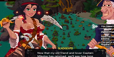 Pirate Booty (Nutaku Free Browser Game) Casual, Simulation, Adventure