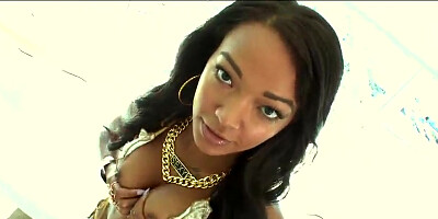 4K HD - Exotic4K Ebony Beauty Harley Dean Takes Big Cumshot