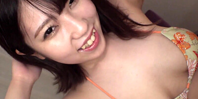 Bootylicious Asian chick si handling that huge prick so well