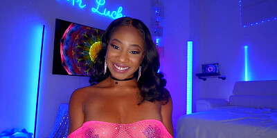 Horny Hottie LaLa Ivey Fucked In Pink Fishnets