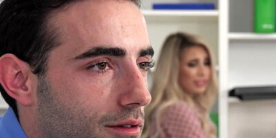 Natural Tits Carmen Caliente Gets Fucked in the Office by her Stepbrother