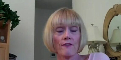 At Home With A Horny Granny