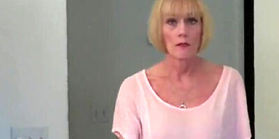At Home With A Horny Granny