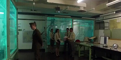 Blonde secretary is groped and fucked by her horny co-worker