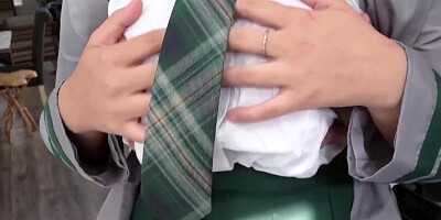 Thick & Busty Teen Crystal Chase Gets Her Pussy Drilled By Bf In Front Of Stepdad - Freeuse Fantasy