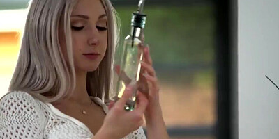 Oily massage helped a young blonde get in the mood for sex