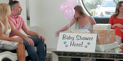 Busty blonde angel takes on the big cock in the kitchen